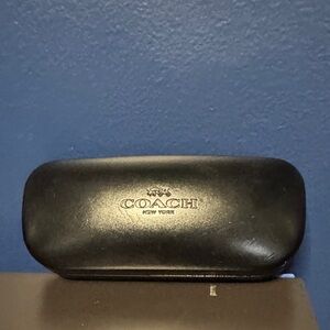 Coach Black Eyewear Case